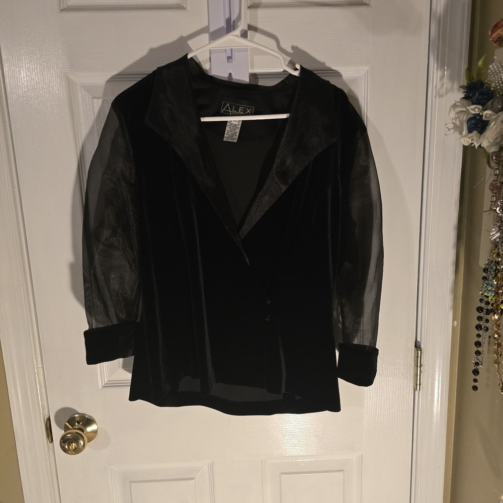 Alex Evenings Special Occasion Mother of the Bride Size XL‎ Velvet Gorgeous